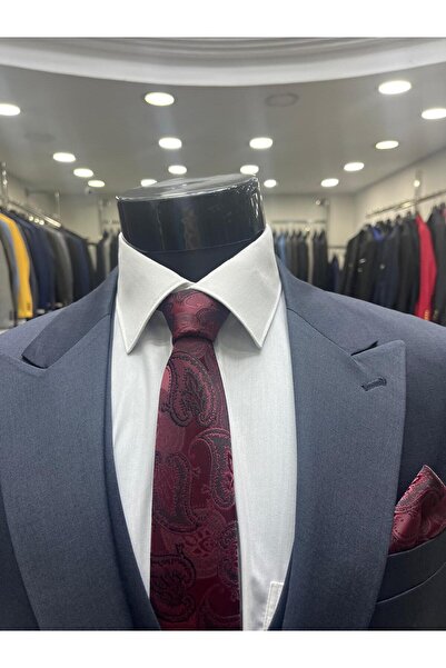 ENRICO MASAROTTI Slim Fit Vest Men's Suit