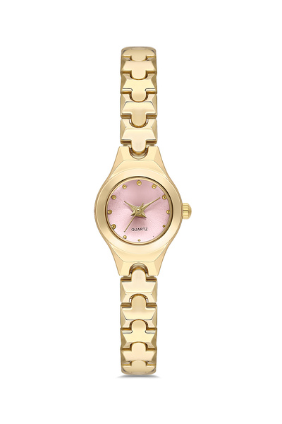 Ticarto Women's Steel Minimal Gold Color Wrist Watch Tctsn001301S0456