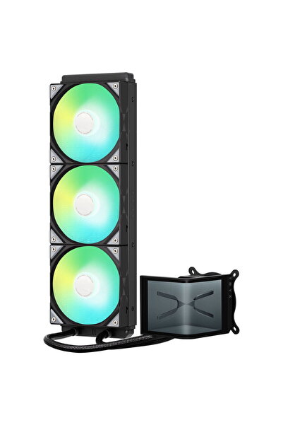 TRYX Cooler PANORAMA SE ARGB 360, Ecran 3D-AMOLED - 360mm, Negru