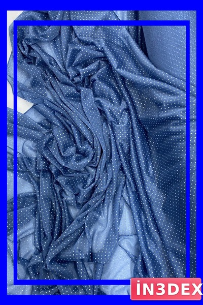 İN3DEX قماش تول لامع لفستان السهرة والشال