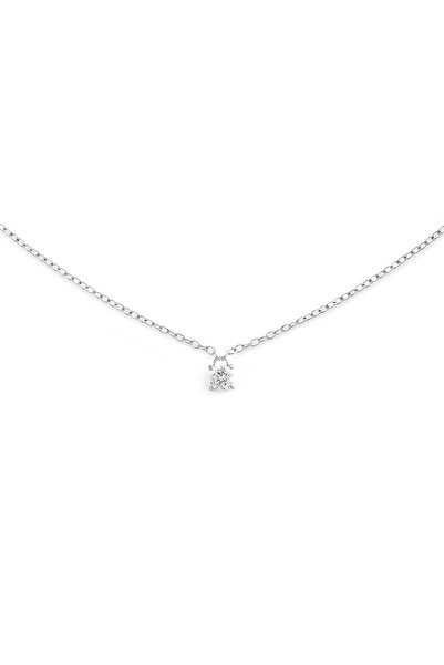 Daniel Wellington Mirelle Solitaire Necklace Silver