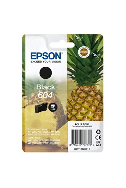 EPSON Касета за принтер C13T10G14010 черна