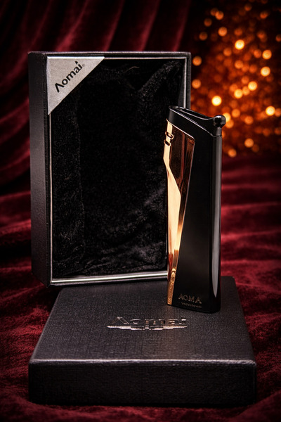 AOMAİ Premium Gazlı Çakmak – Dayanıklı Metal Kasa, Şık ve Modern Tasarım KutuLu