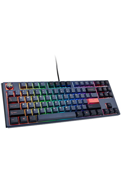 Ducky One 3 Cosmic Blue TKL Gaming RGB LED - MX-Speed-Silver (US)