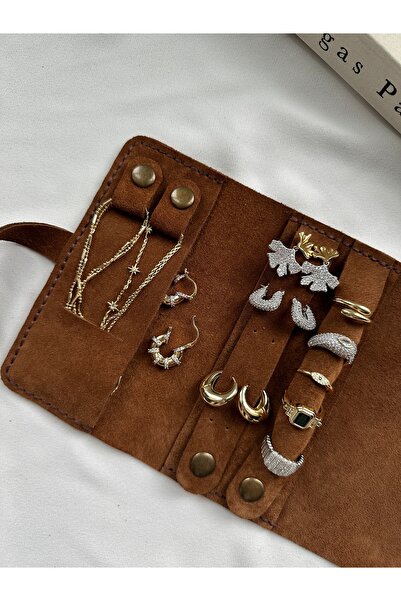 ringbox حقيبة مجوهرات من الجلد (100% جلد)