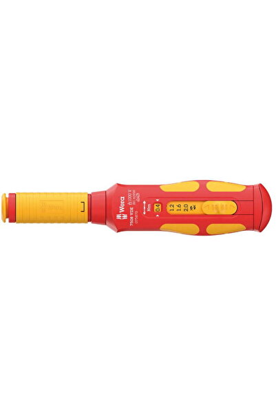 wera 7508 VDE Kraftform Safe - Ροπή στρέψης 0,4-2,0 Nm