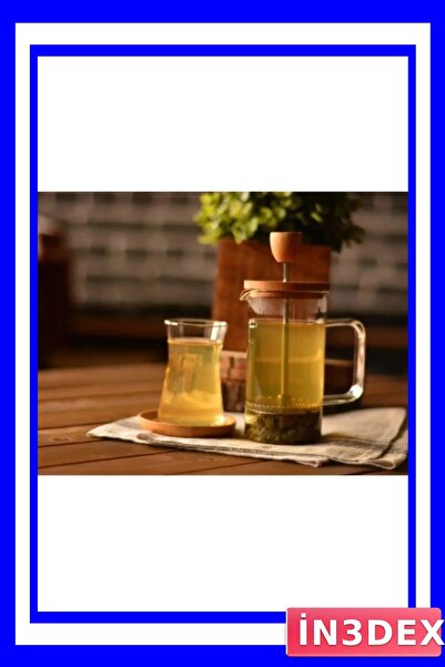 İN3DEX French Press Coffee Brewing Device with Bamboo Handle