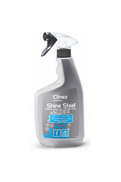 Clinex Soluție spray Shine Steel, 650 ml, pentru curățarea și întreținerea su...