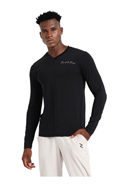 Zaecy Men's V-Neck Yoga Top