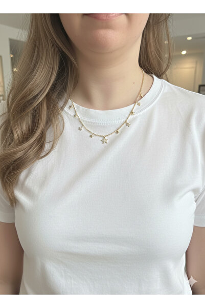 Sâden Collection Şans Kolye Yıldız Detay