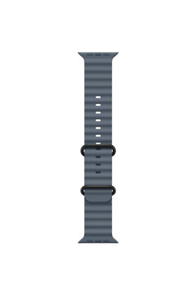 Apple Curea Smartwatch MGCJ4ZM/A pentru Watch 49mm, Ocean Band, Black Titaniu...