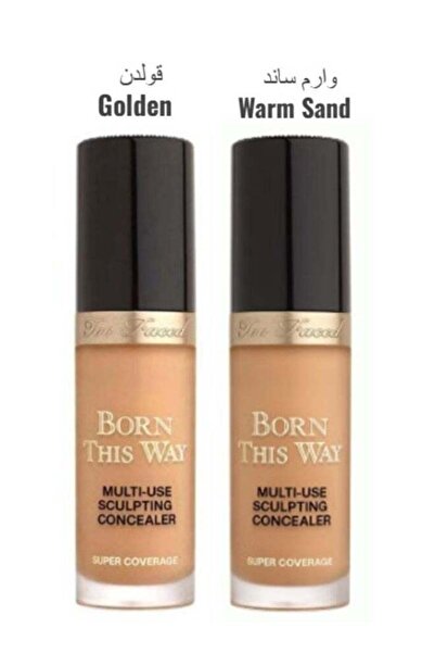 Too FacedCosmetics Too Faced Concealer Golden + Too Faced Concealer Warm Sand