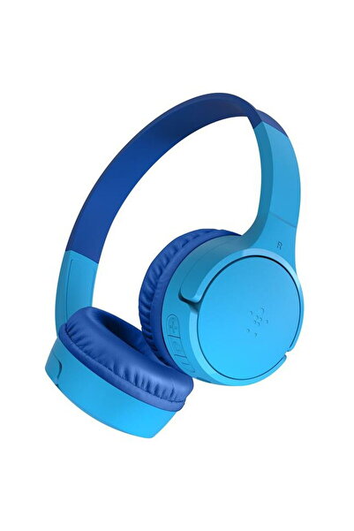 Belkin Aud002 Soundform Mini Căști wireless circumaurale pentru copii - Albastru