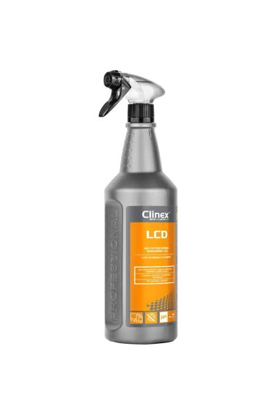 Clinex LCD, 1 литър, разтвор за почистване на LCD екрани, монитори