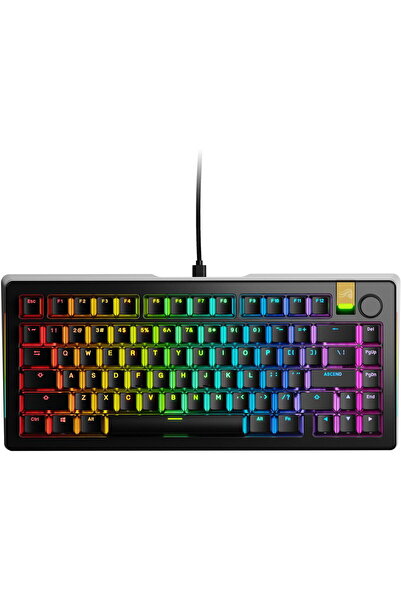 Glorious Πληκτρολόγιο παιχνιδιών GMMK 3 Pro HE 75% - Προκατασκευασμένο, ANSI ...