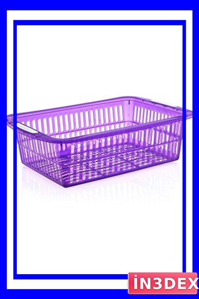 İN3DEX Cornered Design Fruit Strainer for Kitchen Use