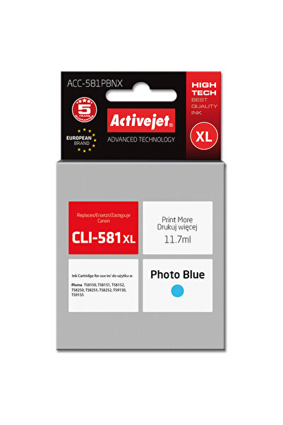 ActiveJet COMPATIBLE ACC-581PBNX for Canon printer