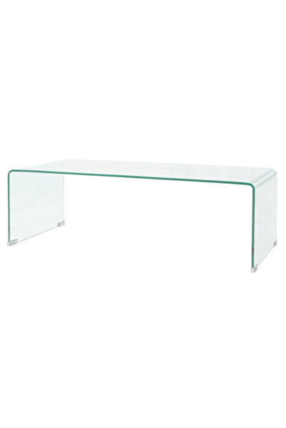 Concept Masă de cafea din sticlă securizată 98 x 45 x 30 cm, transparentă