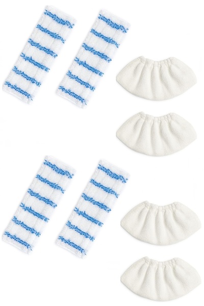 Rovexa Set de mopuri cu mașină de curățat cu abur Mogotech Mg-101, 8 piese (p...