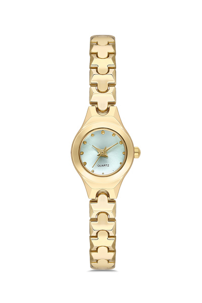 Ticarto Women's Steel Minimal Gold Color Wrist Watch Tctsn001301S0454