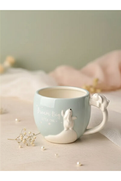 Tohana 3D Animal Ceramic Mug with Handle 460 ml