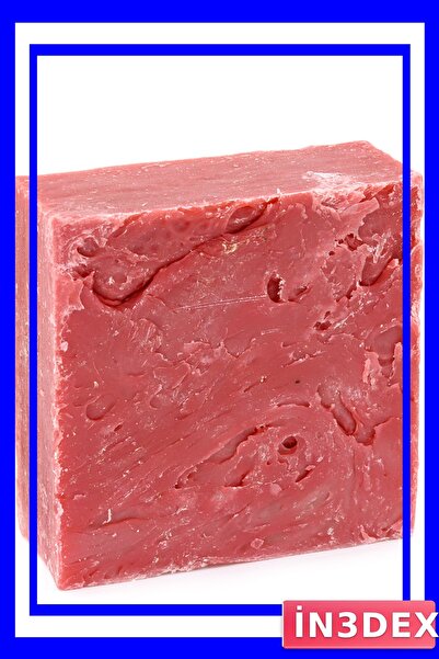 İN3DEX صابون الورد العضوي المصنوع يدويًا 130 جرام منظف طبيعي للبشرة