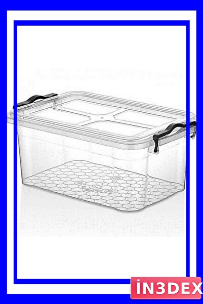 İN3DEX Large Capacity Kitchen Storage Container 15 Liters
