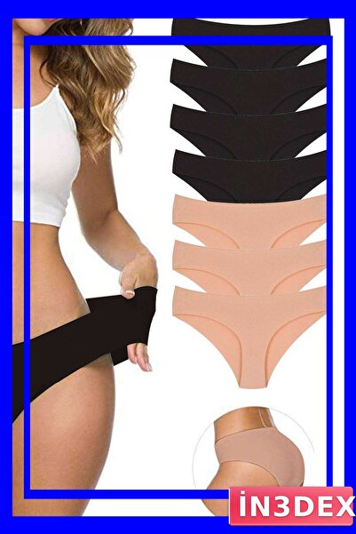 İN3DEX Seamless Flexible Panties 7-Pack Laser Cut