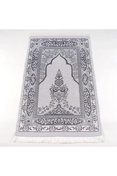 Hayrat Neşriyat Cotton Taffeta Prayer Rug (Navy Blue)