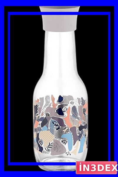 İN3DEX Patterned 1000 Cc Water Bottle