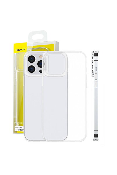Baseus Simple Transparent Case for iPhone 13 Pro Max (white)