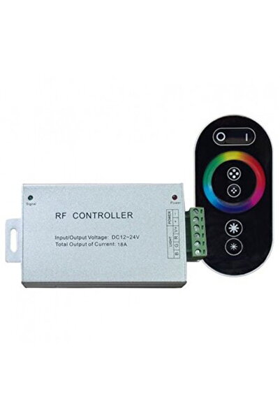 V-TAC LED RGB Strip Controller with Touch 12V/24V 3AX4 144W