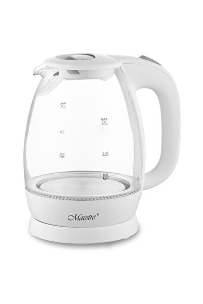 Maestro Fierbător electric din sticlă 1,7 l, 2200 W