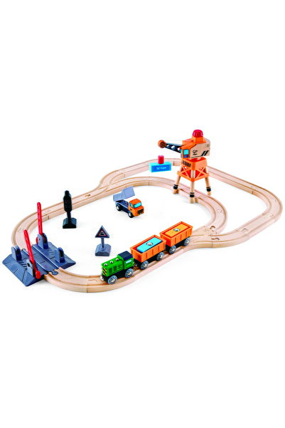 Hape TREN DE MARFA CU MACARA