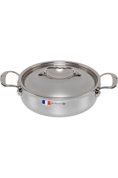 De Buyer Cratiță Affinity cu capac, 24 cm