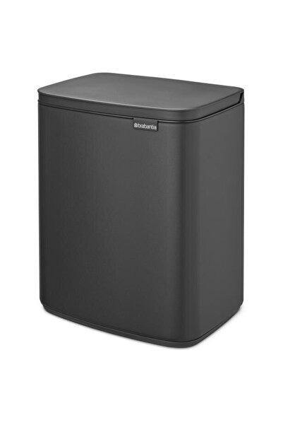 Brabantia Coș de gunoi Bo Mic, 12L, Gri Infinit