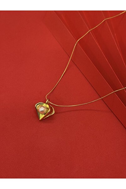 Melisa Takı & Aksesuar Pearl Figure Necklace