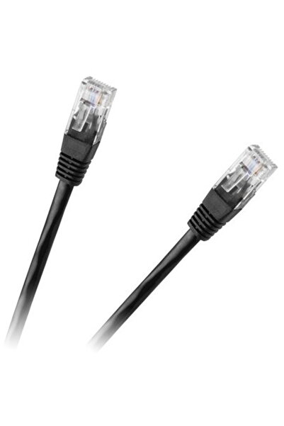 Lechpol PATCHCORD UTP CAT 6E CCA BLACK 0.5M