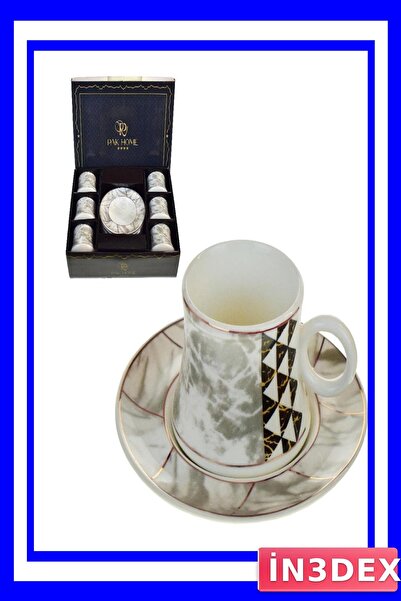 İN3DEX 6-Piece Coffee Cup Set