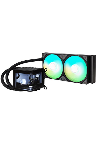 TRYX Cooler PANORAMA ARGB - 240 mm, Negru