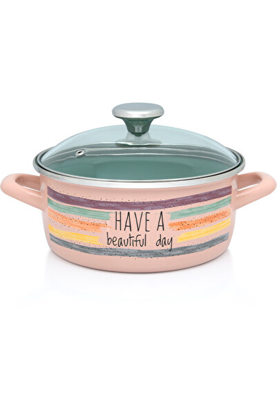 Metalac 2.75L Pot with Glass Lid Divan Dan