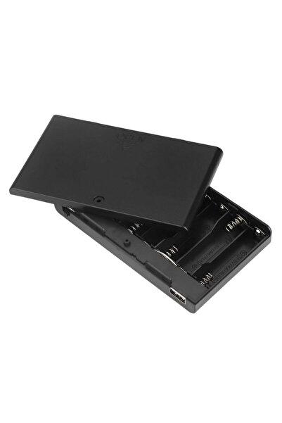 Motorobit 8li AA Pil Yuvası - USB Çıkışlı