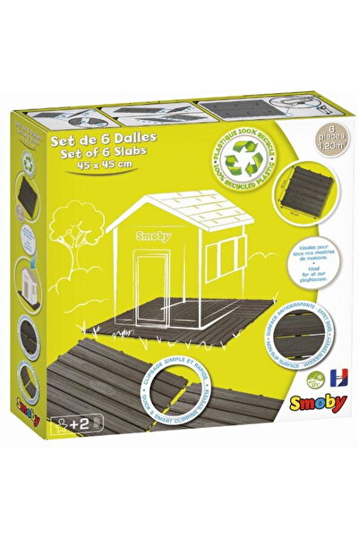 Smoby Σετ 6 Πλαστικά Πλακάκια για Σπίτια