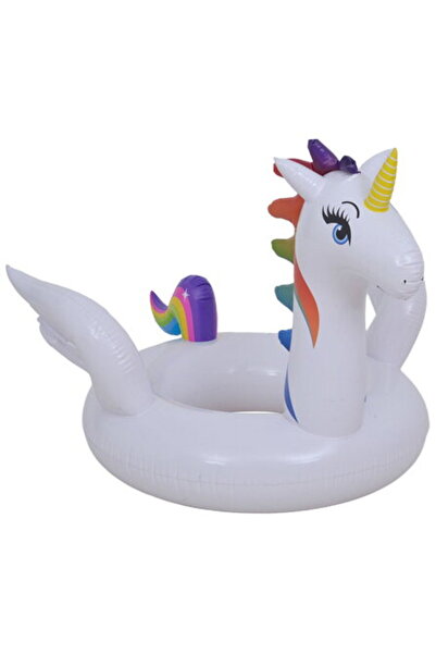 SunClub Plutitor gonflabil pentru piscină, model de unicorn