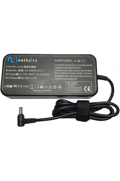 nelbo Incarcator laptop compatibil cu Asus ROG G14 GA401II 180W 20V 9A mufa 6...