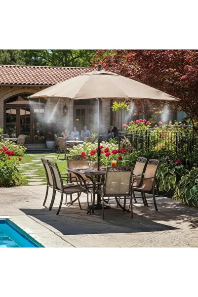 Marsilyan ieg ™   نظام تبريد خارجي بطول 10 أمتار - نظام ترطيب للحدائق والشرفا...