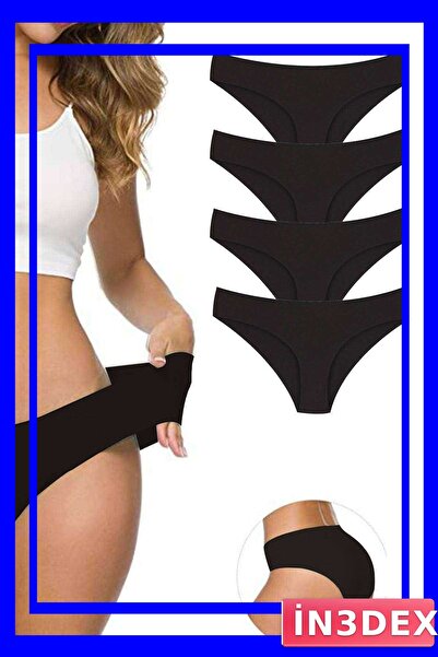 İN3DEX Seamless Flexible Panties Set of 4 Comfortable for Daily Use