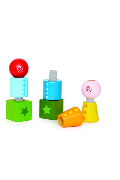 Hape Educational Toy Wooden Construction Set