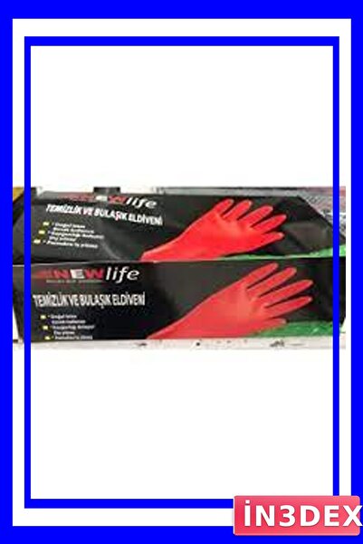 İN3DEX Dishwashing and Cleaning Gloves Large Size 1 Pair