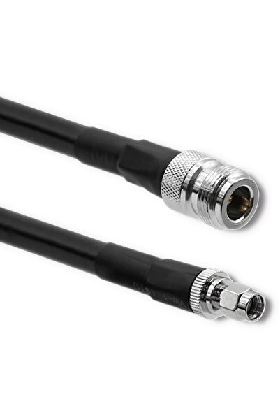 Qoltec Cablu coaxial LMR400 N mamă, RP-SMA mascul